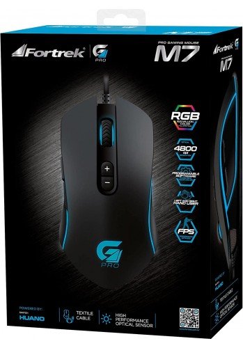 Mouse Gamer M7 4800DPI - FORTREK